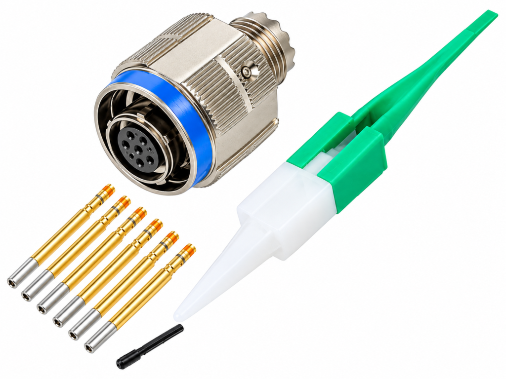D38999/26FA35SA MIL-DTL-38999 Series III Straight Plug Connector