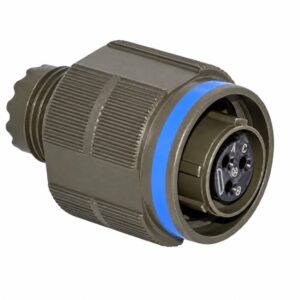 D38999/26WA98SE MIL-DTL-38999 Series III Straight Plug Connector
